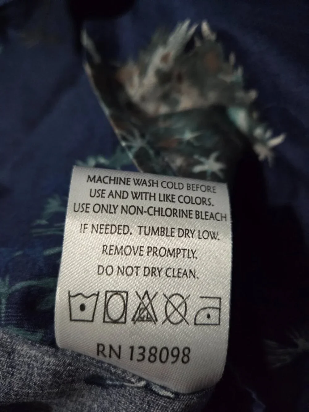 SouthShore Fine Linens King Duvet Cover Set Floral Dandelion Navy Blue 3 Pc